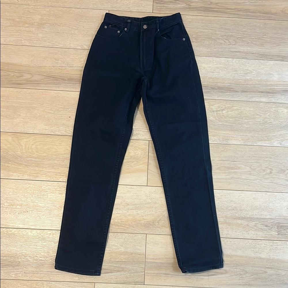 Thomas Burberry Dark Blue High Waisted Jeans Women’s Size 6 Classic Fit